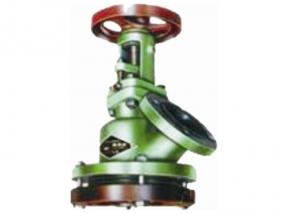 下展(zhan)搪玻璃放(fàng)料閥