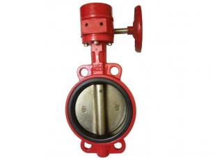 渦(wo)輪蝶閥-渦輪溝(gou)槽信号蝶閥