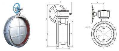 D341W通風蝶閥(fá) D341W通風蝶閥