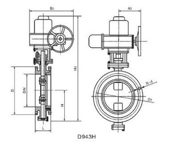 電動調節蝶閥(fá) 電動調節蝶閥(fá)