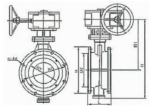 渦輪蝶閥 渦(wo)輪蝶閥